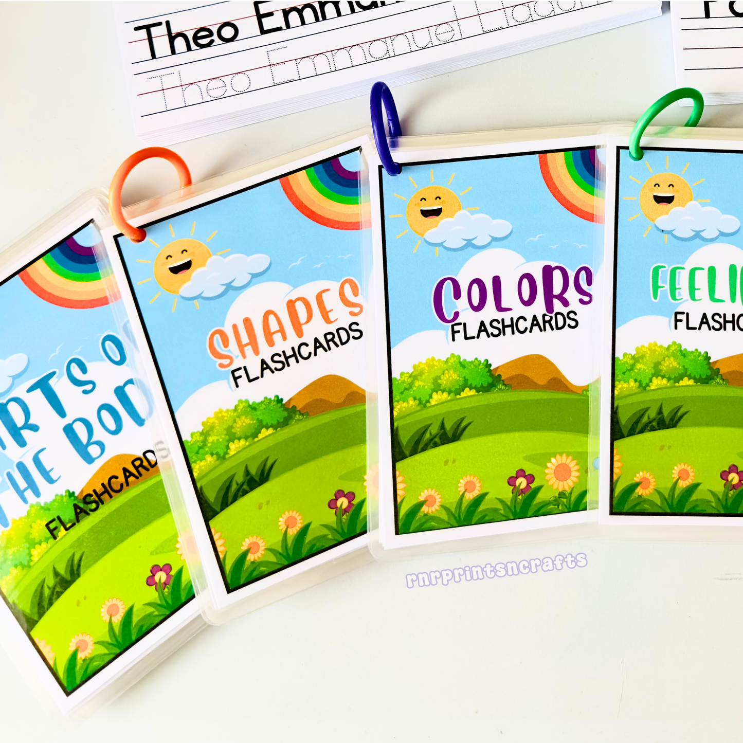 Learning Flashcards for Preschoolers