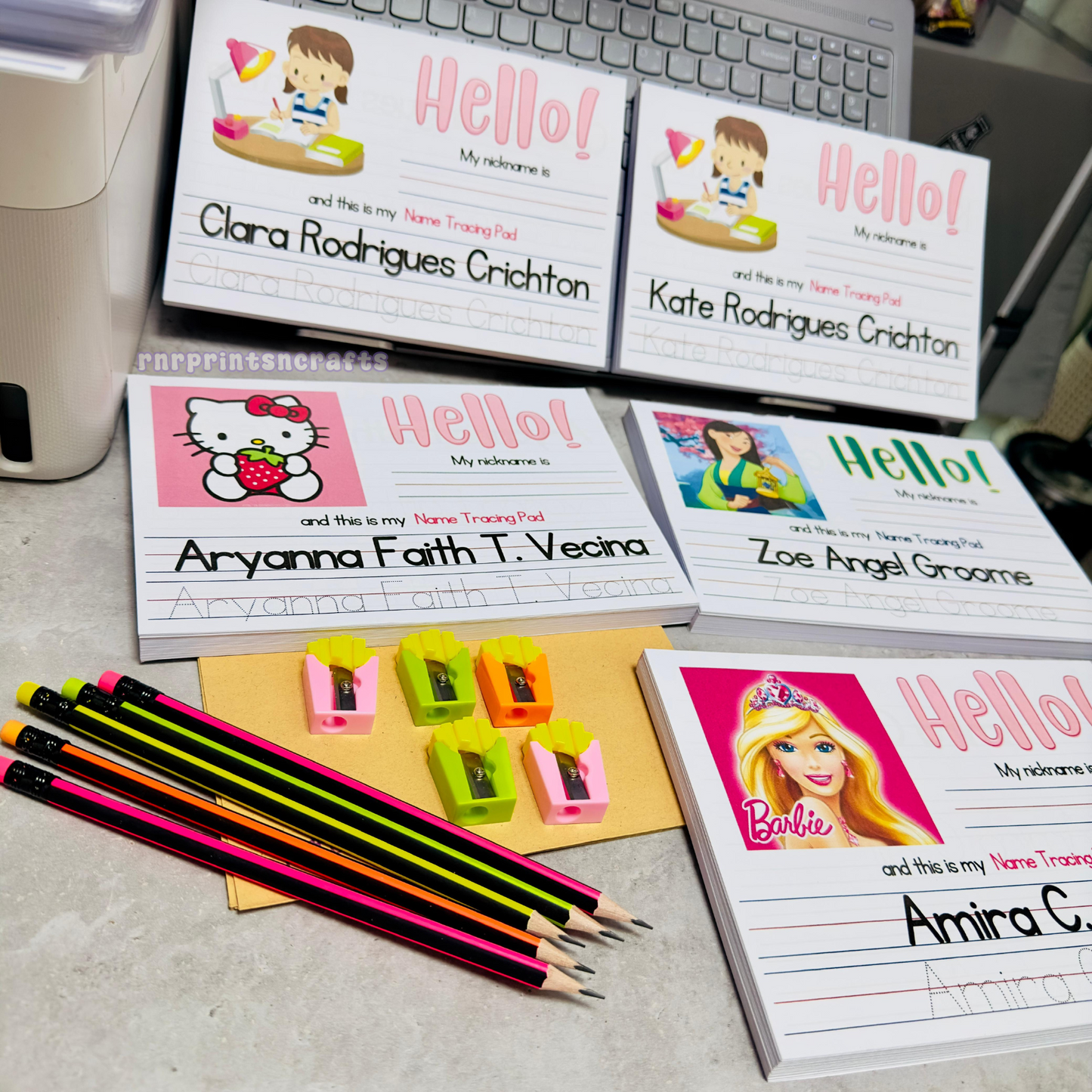 Tracing Pads for Kindergarten