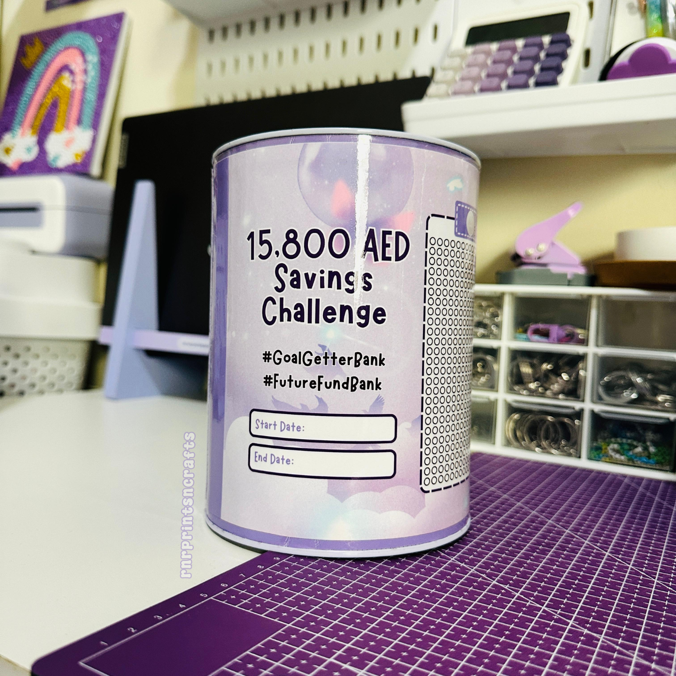 Coin Bank Savings Challenge - Save 15,800 AED