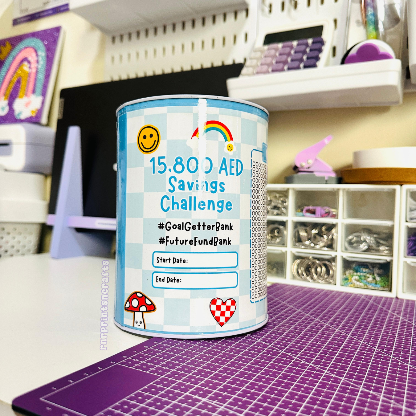 Coin Bank Savings Challenge - Save 15,800 AED