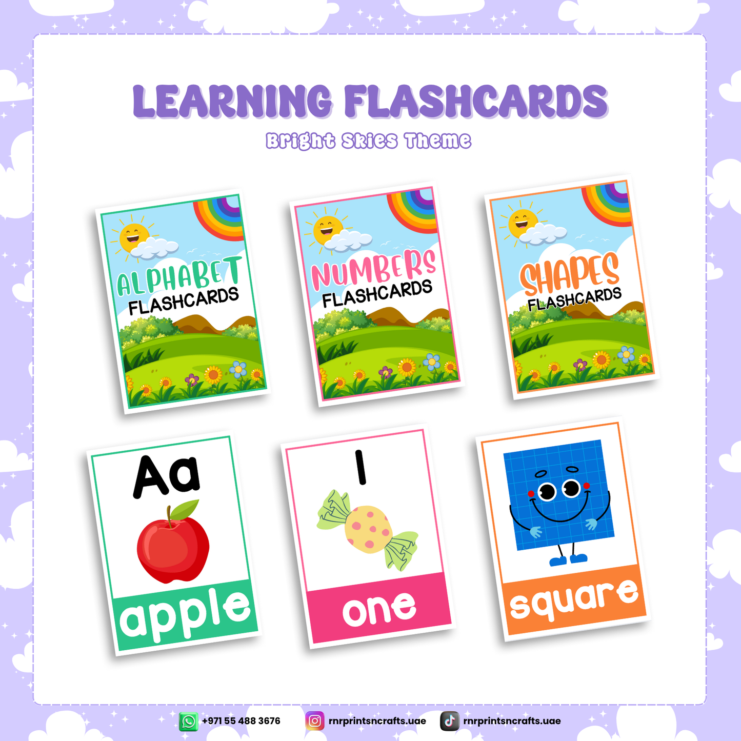 Learning Flashcards for Preschoolers
