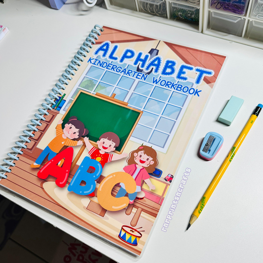 Alphabet Workbook for Kindergarten