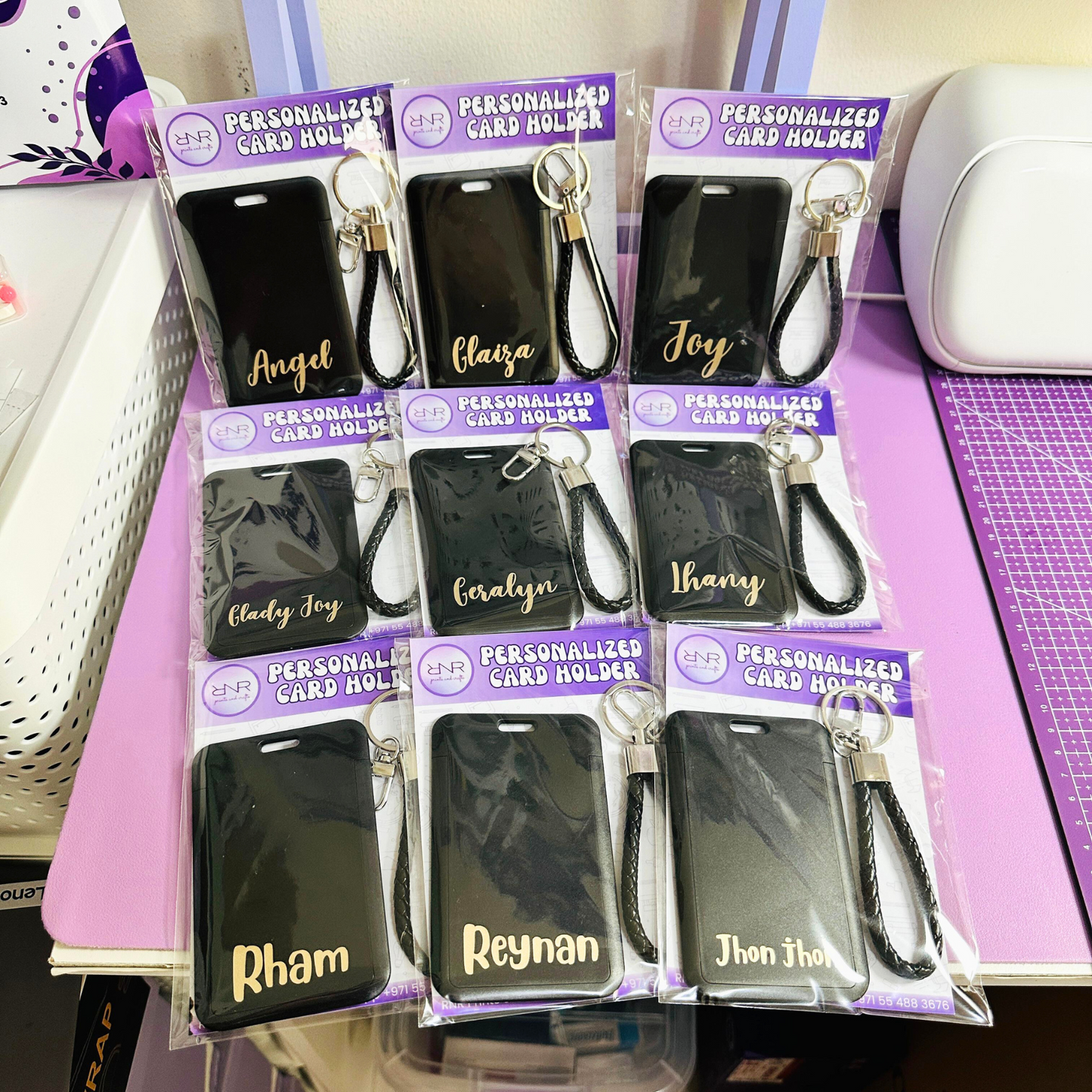Personalized NOL Card Holder