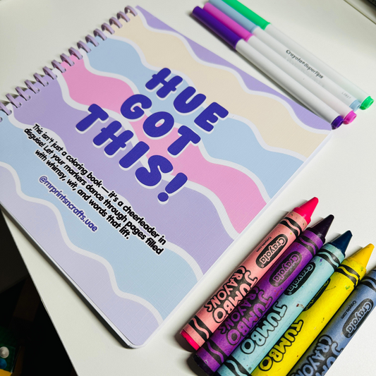 Hue Got This - Inspirational Quotes Coloring Book for Adults