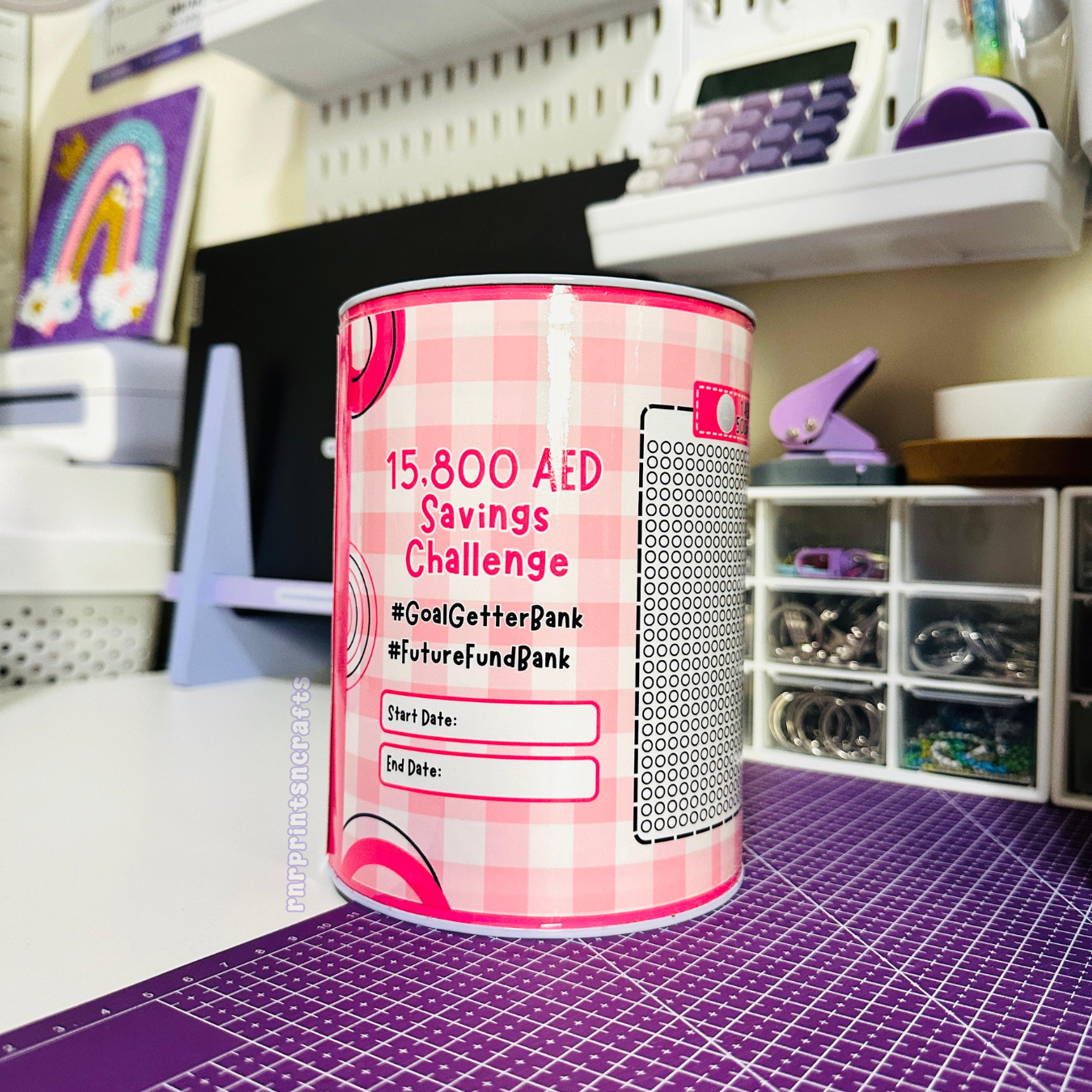 Coin Bank Savings Challenge - Save 15,800 AED