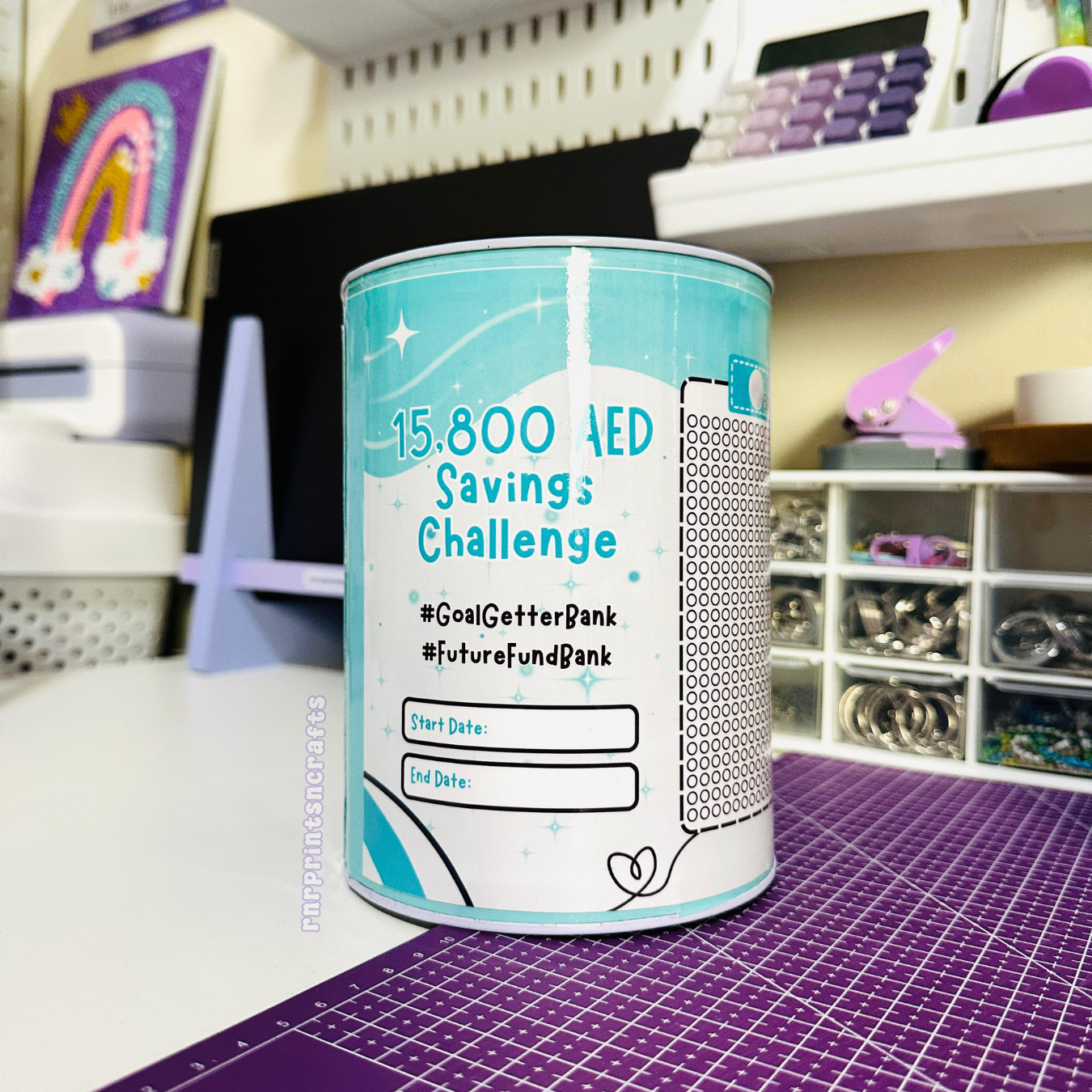 Coin Bank Savings Challenge - Save 15,800 AED