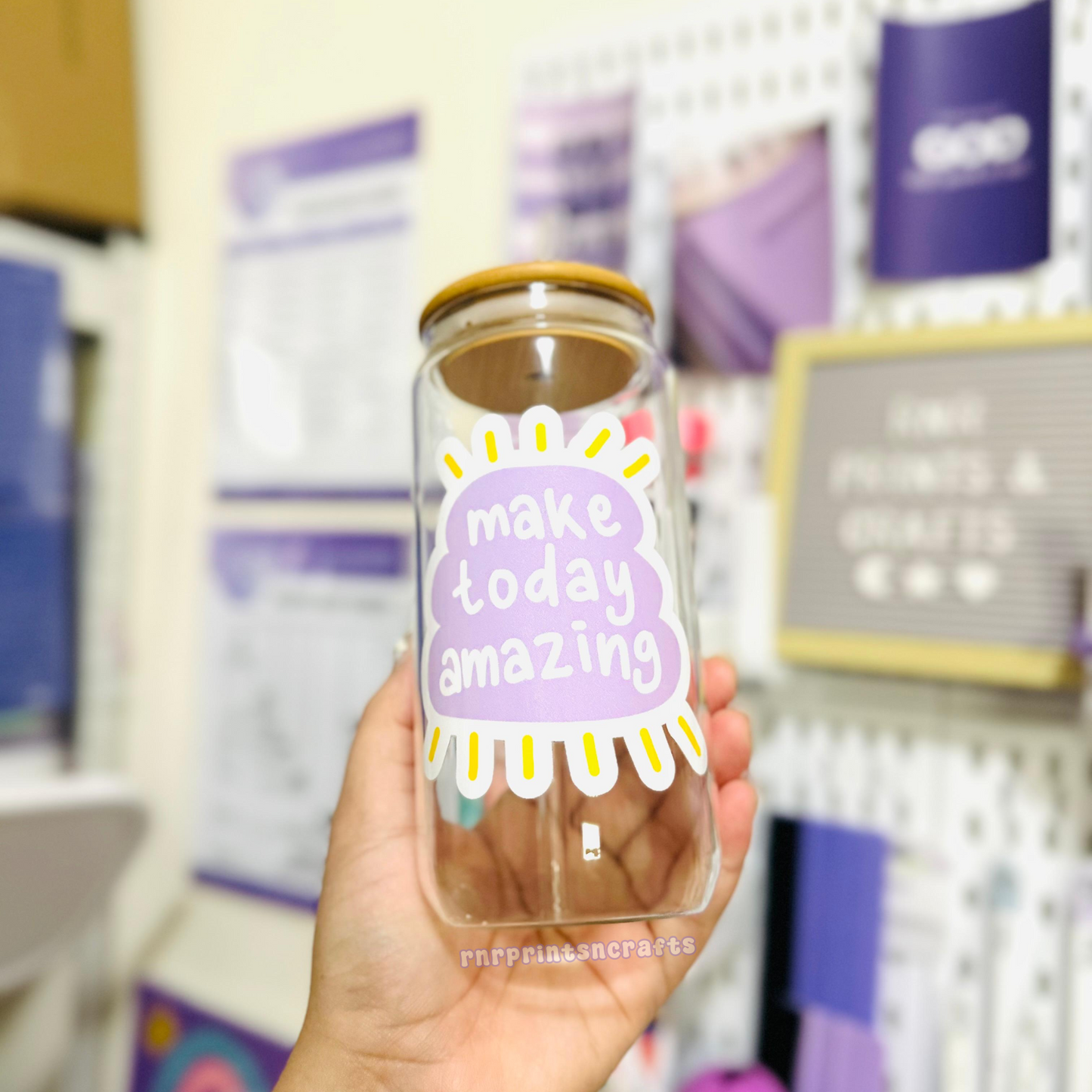 Inspirational Glass Tumblers