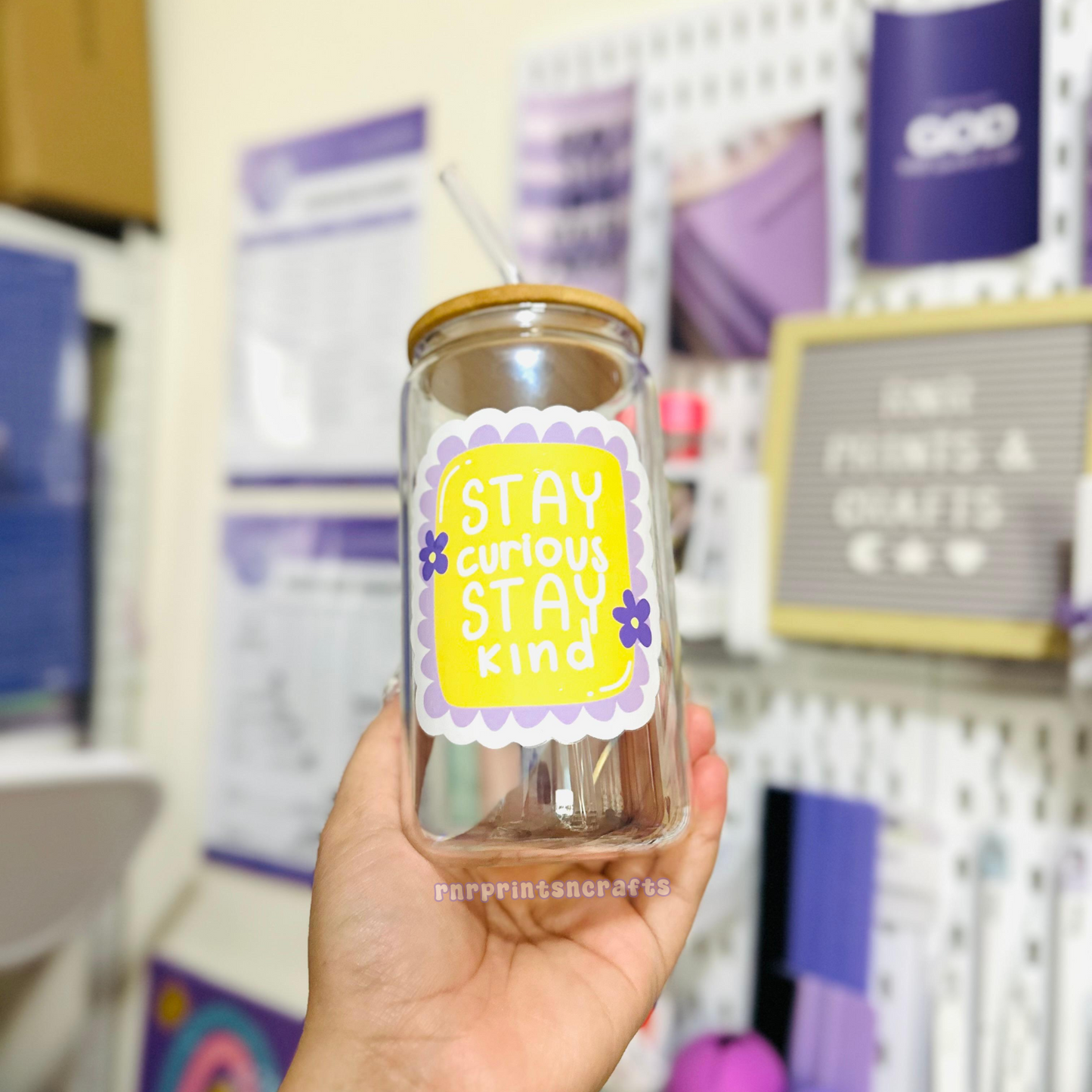 Inspirational Glass Tumblers