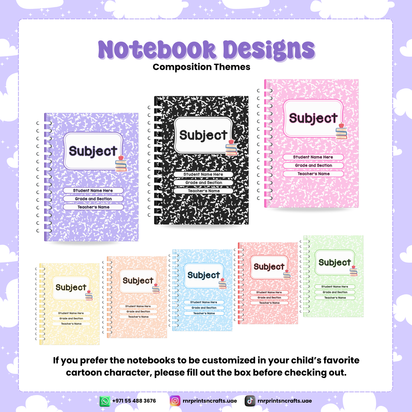 School Notebooks